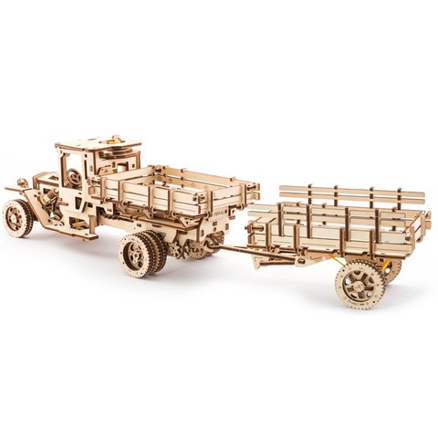 Механический 3D-пазл UGEARS Набор дополнений к модели Грузовик UGM-11 Превью 4
