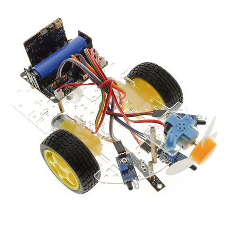 Конструктор на базе micro:bit Умный робот-пожарник + руководство пользователя Превью 4