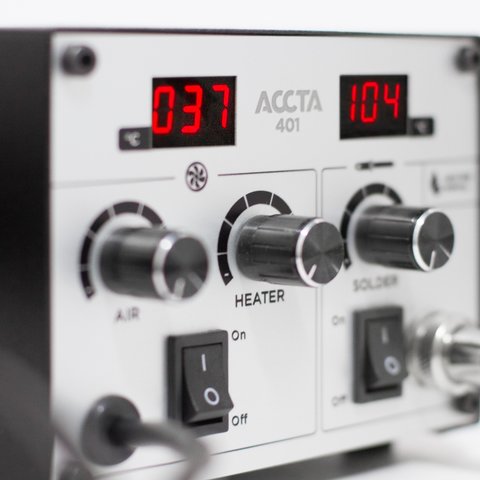 Термоповітряна паяльна станція Accta 401L Прев'ю 5