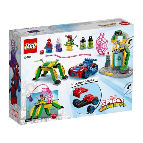 Конструктор LEGO Marvel Spidey Людина-Павук у лабораторії Доктора Восьминога (10783) Прев'ю 1