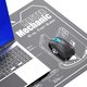 Килимок монтажний Mechanic V78, термостійкий, стійкий до плям, 600 мм, 350 мм Прев'ю 3