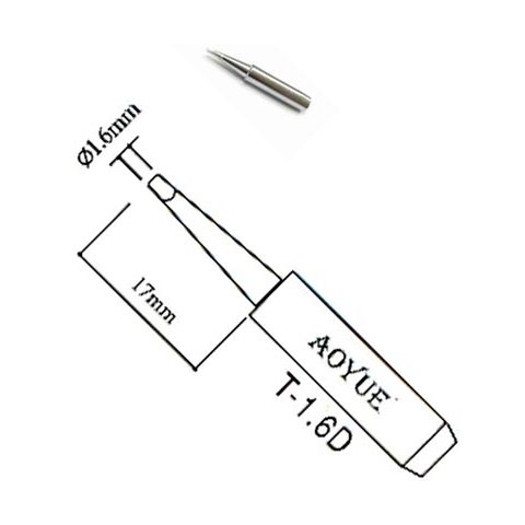 Паяльное жало AOYUE T-1.6D Превью 2