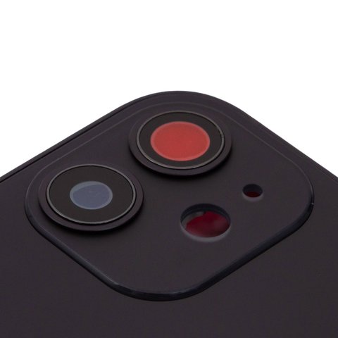 Carcasa puede usarse con iPhone 12 mini, negro, con botones laterales,  con sujetador de tarjeta SIM Vista previa  1
