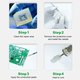 Conductive Varnish RELIFE HW31, (0,5 ml, silver conductive paint) Preview 6