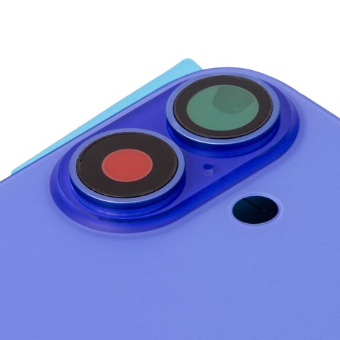 Housing compatible with iPhone 16, (purple, with SIM card holders, with side buttons, Original (PRC), EU Version, ultramarine) Preview 1