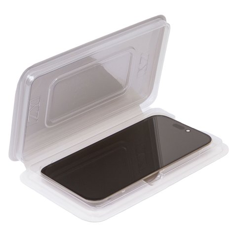 Pantalla LCD puede usarse con iPhone 16 Pro, negro, con marco, sin error, (OLED) hard diagnosable, ZY-OLED Vista previa  2