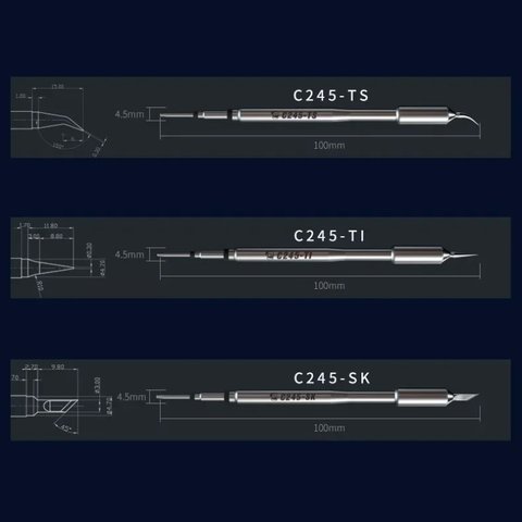 Паяльное жало Mechanic C245-TI, игла Превью 7