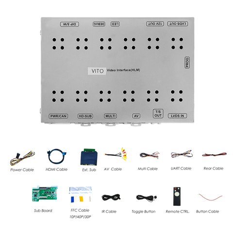 Video Interface for Mercedes-Benz Vito 7" 2021~ MY Preview 1