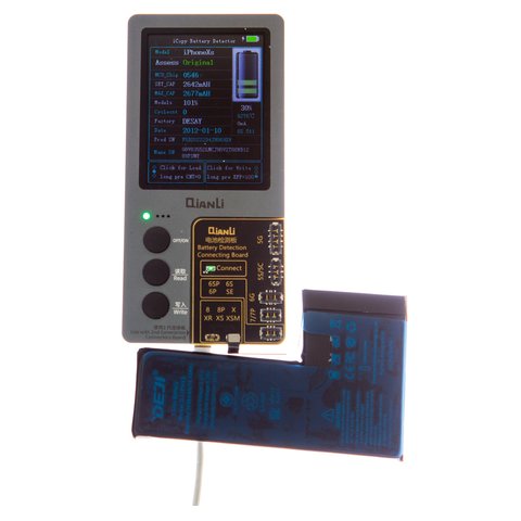 Batería Deji puede usarse con Apple iPhone XS, Li-ion, 3.81 V, 2658 mAh, original IC Vista previa  1