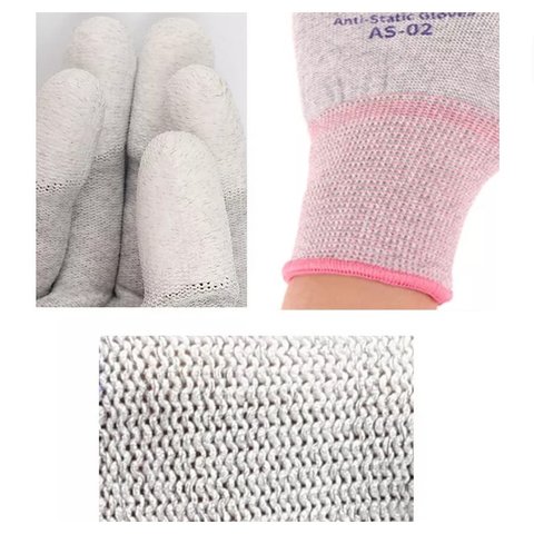Guantes antiestáticos Mechanic AS02, tamaño S Vista previa  2