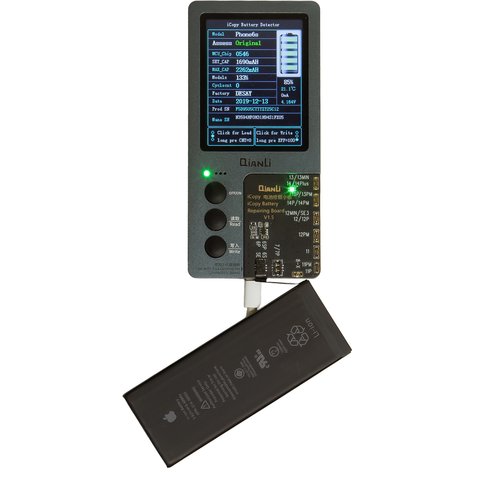 Batería puede usarse con iPhone 6S, Li-Polymer, 3.82 V, 2200 mAh, mayor capacidad, original IC, #616-00033 Vista previa  1