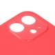 Panel trasero de carcasa puede usarse con iPhone 12, roja, no es necesario desmontar la cámara, Original (PRC), big hole Vista previa  1