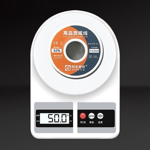 Estaño Amaoe 6337-O, Sn 63% , Pb 37%, 0,5 mm, 50 g Vista previa  3