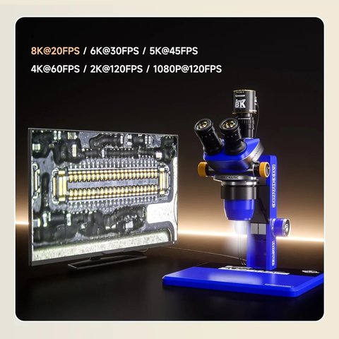 Cámara ocular Mechanic MOS-8K, para microscopio Vista previa  2