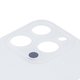 Задня панель корпуса для iPhone 14 Pro, біла, потрібно зняти скло камери, small hole Прев'ю 1