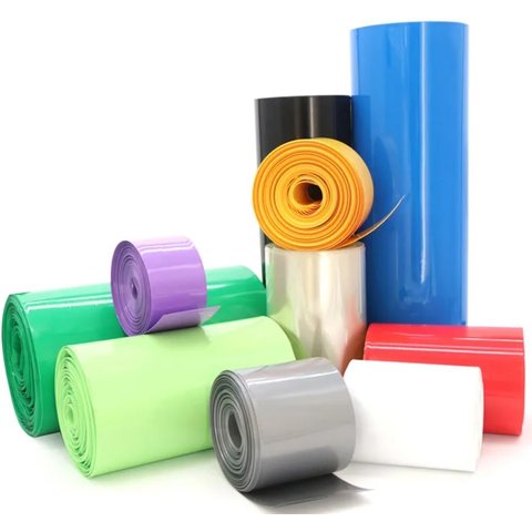 Термоусадочная трубка, 1 м, 140 мм, белая Превью 1