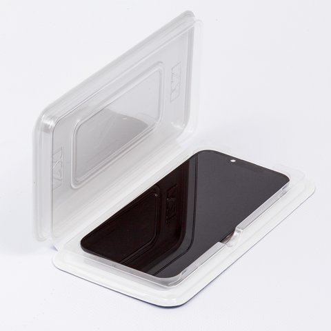 Дисплей для iPhone 14, чорний, з рамкою, Copy, (TFT), ZY, LTPS Прев'ю 2