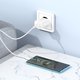 Сетевое зарядное устройство Borofone BA72A, 18 Вт, Quick Charge, белый, 1 порт, #6974443388558 Превью 2