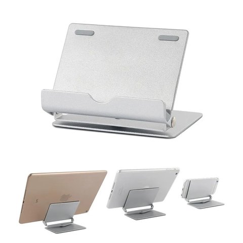 Тримач FL-58, портативний, настільний, висувний, сірий, алюмінієвий Прев'ю 5