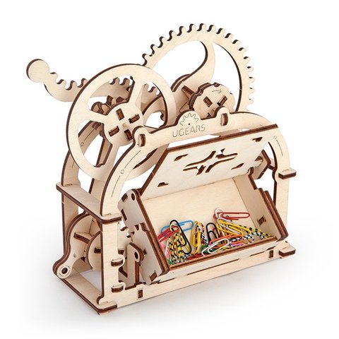 Механічний 3D-пазл UGEARS Шкатулка-візитниця Прев'ю 5