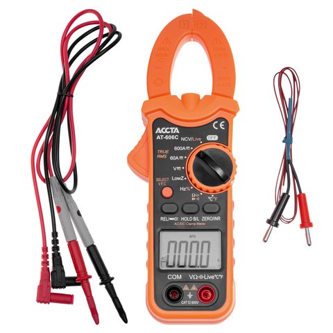 Токоизмерительные клещи Accta AT-606C Превью 1
